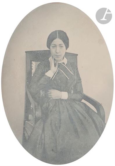 Lucie Ratel (1832-1851), sister of the photographer. Paris, September 11, 1847. by Stanislas Ratel