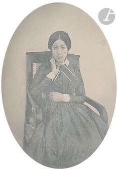 Lucie Ratel (1832-1851), sister of the photographer. Paris, September 11, 1847. - Stanislas Ratel