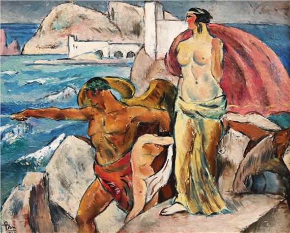 Medea (The Legend of the Argonauts) by Ion Theodorescu Sion, 1927