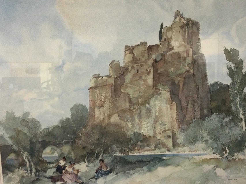 William Russell Flint | Picnic at La Roche | MutualArt