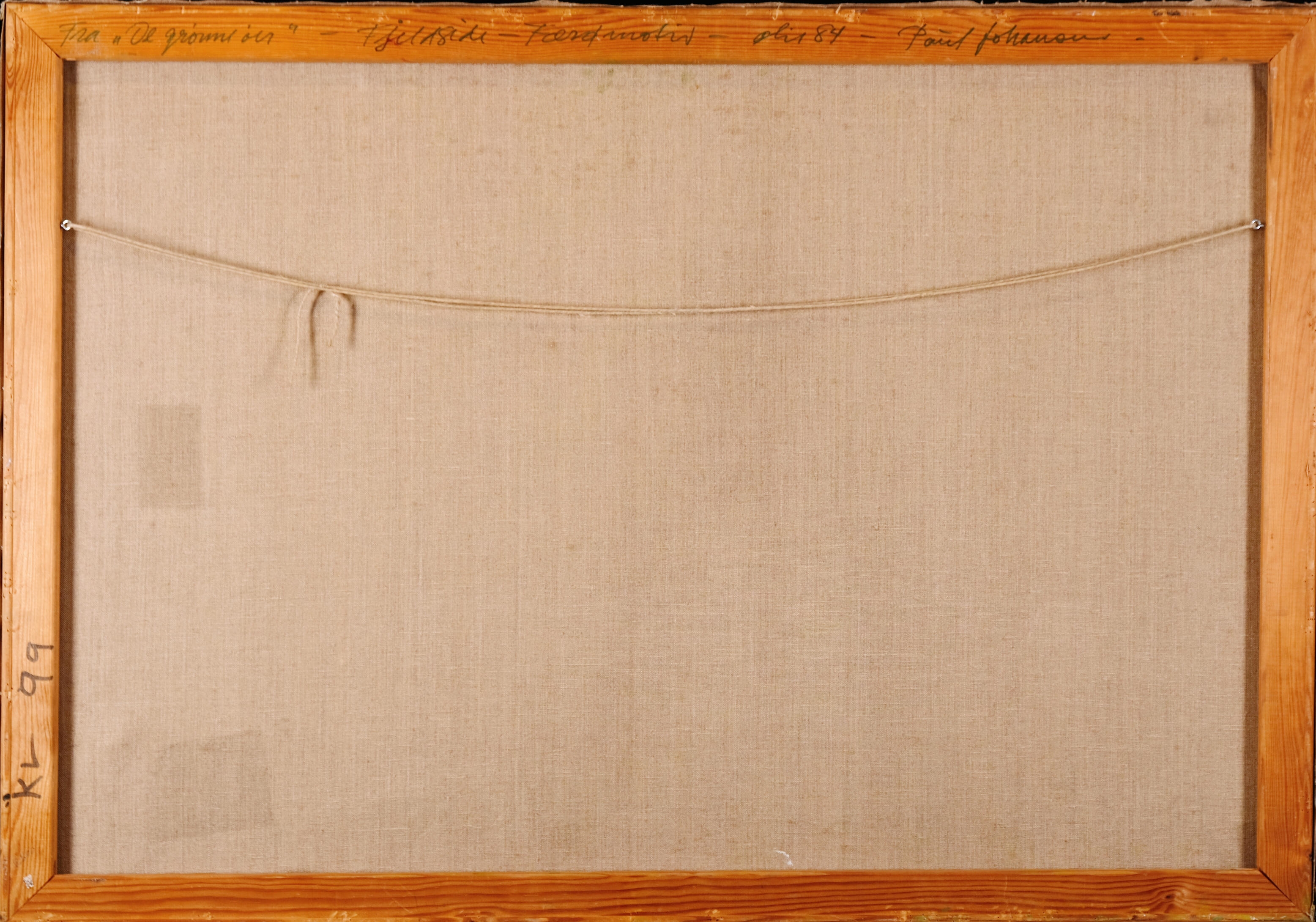 Artwork by Poul Johansen, From the green islands, Made of Oil on Canvas