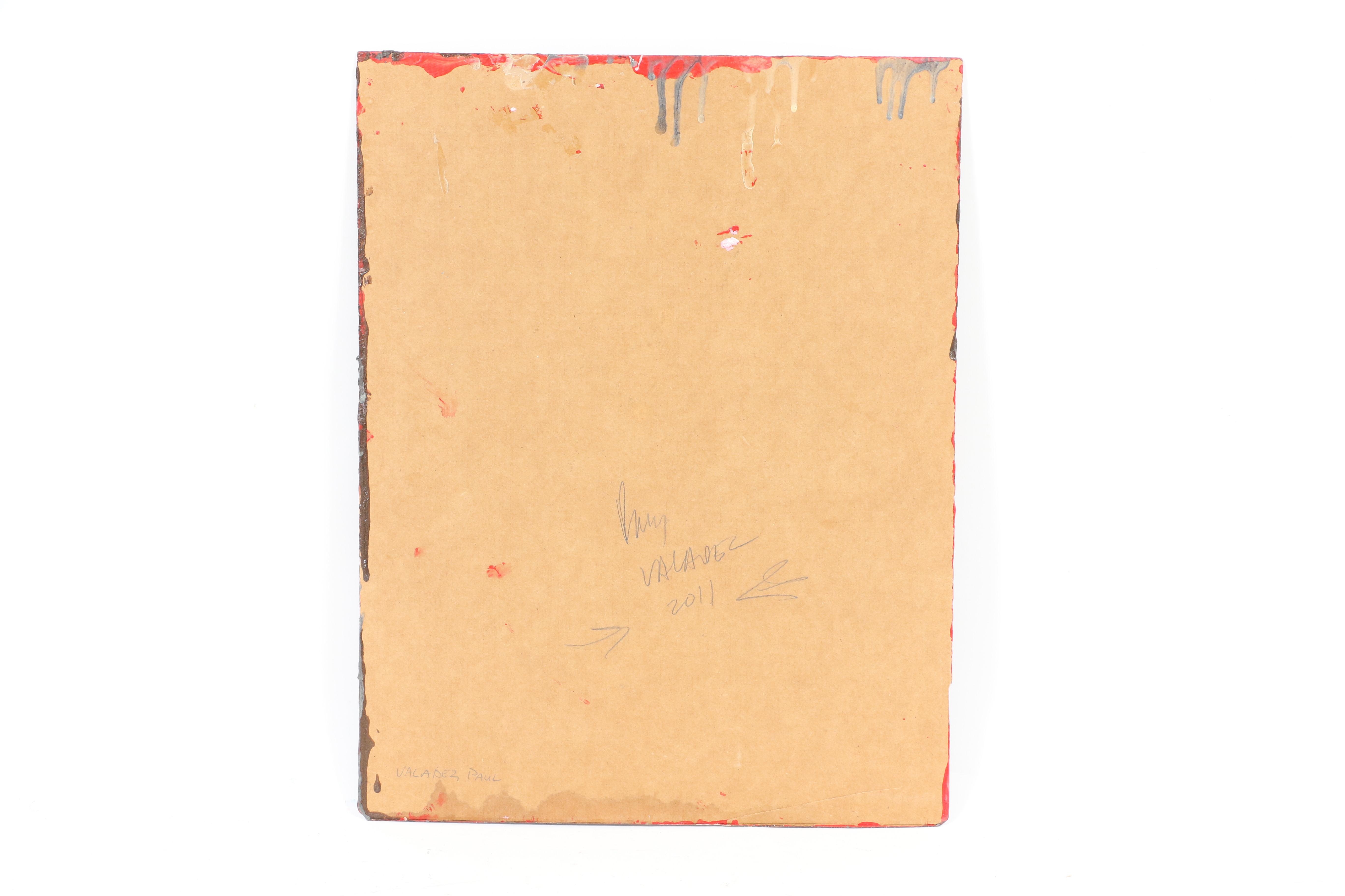 Artwork by Paul Valadez, Taco, 2011, Made of oil on board