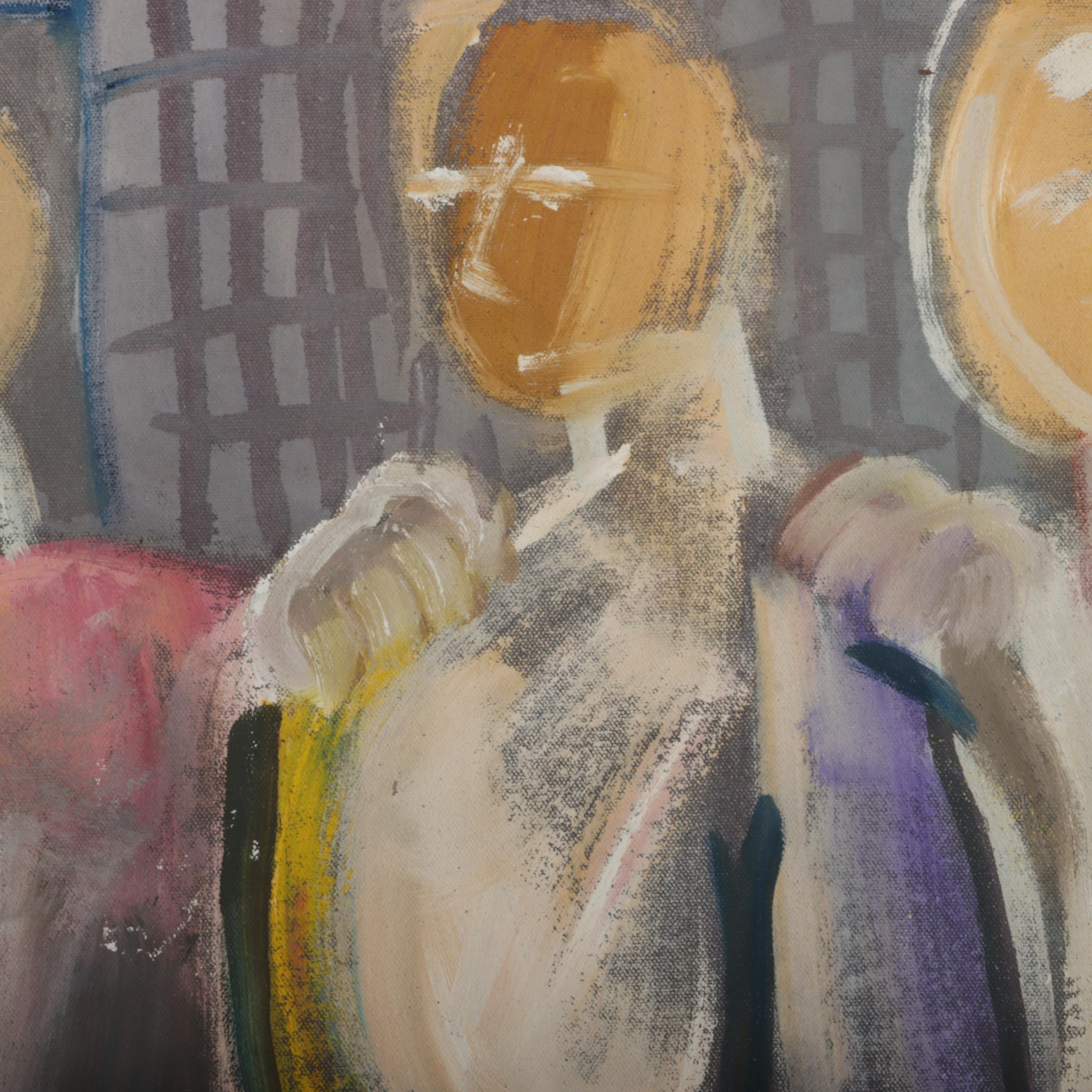 Mae Alice Engron | three figures (2016) | MutualArt