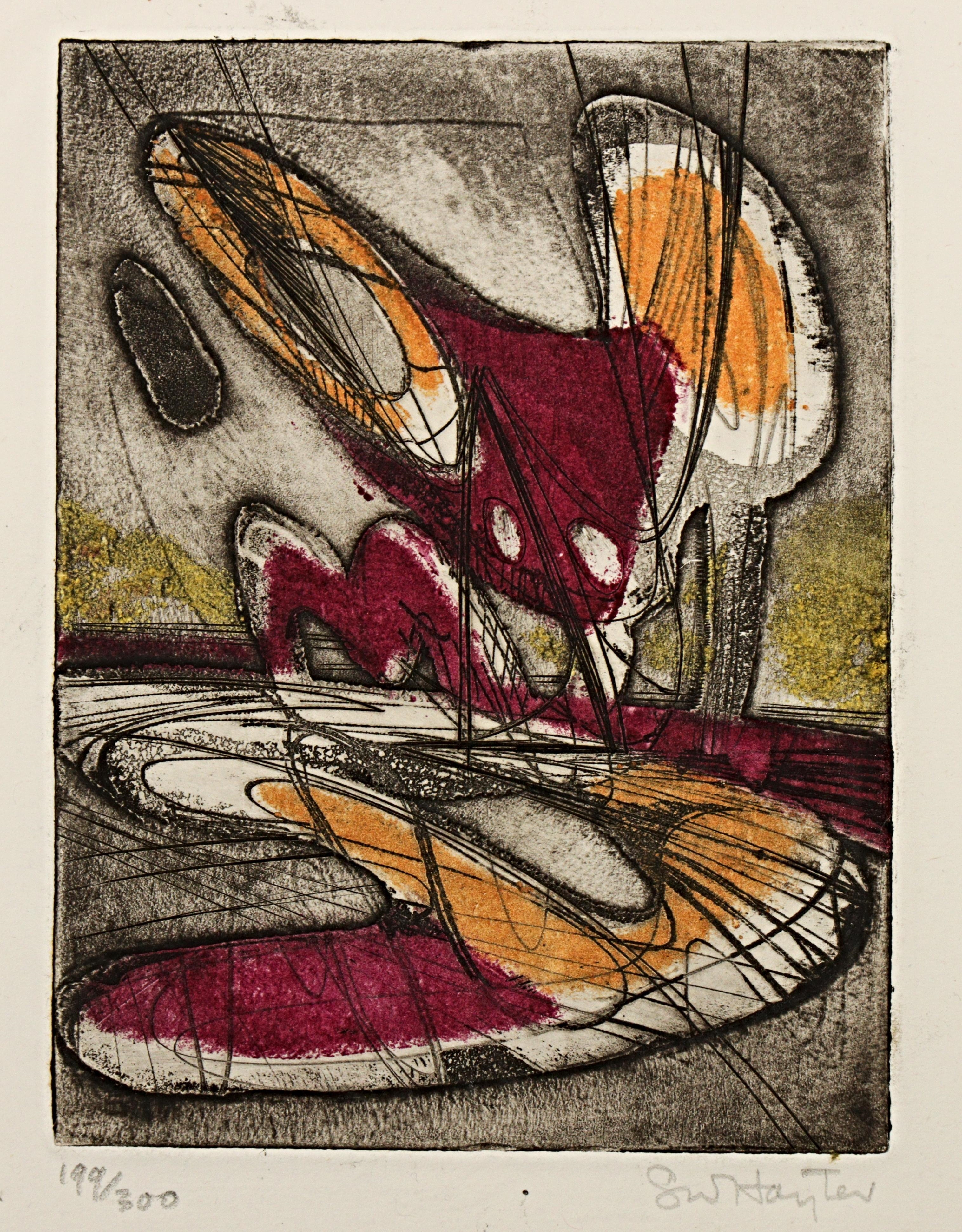 Stanley William Hayter、PAYSAGE LUNAIRE Stanley William Hayter | Paysage Lunaire (1956) | MutualArt