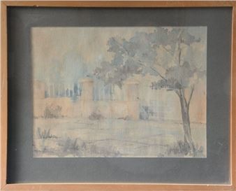 Tree and fence - Ino Bonello