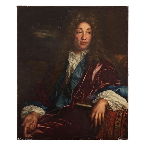 Portrait d'homme by Gabriel Revel, 1701