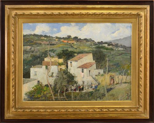 Giuseppe Casciaro | Neapolitan countryside | MutualArt