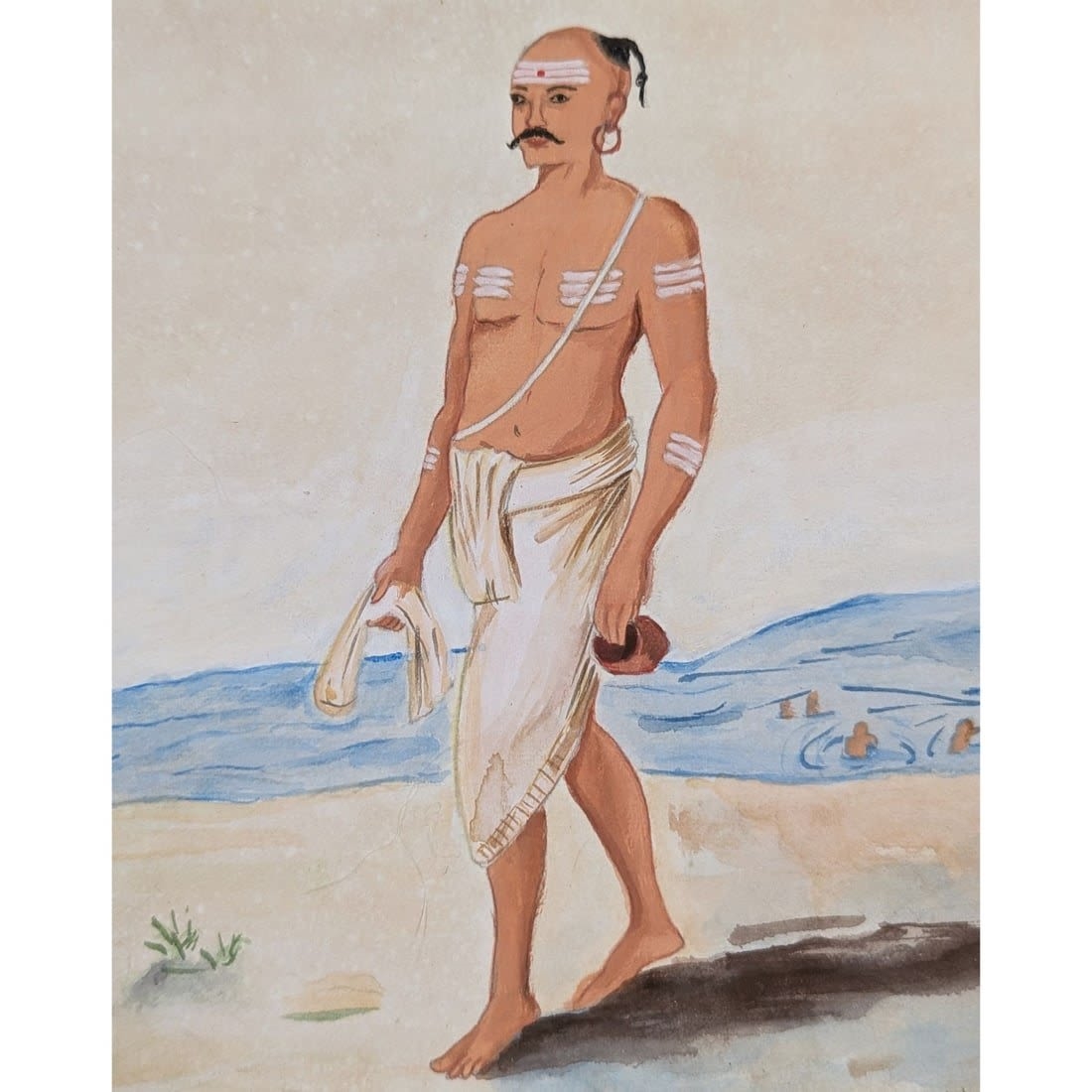 Company School, 19th Century | Indian Company School Painting Of A ...
