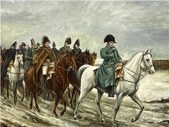 Napoléon sur le champ de bataille - N. Dekeyser