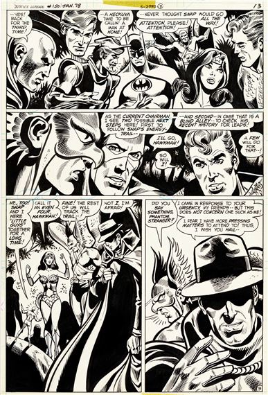 Justice League of America - The Key Or Not The Key by Dick Dillin, 1978