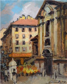 Milan how beautiful you were in the 3 hotels towards San Satiro - Raimondo Giovanetti