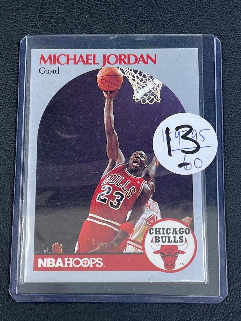 michael jordan nba hoops card