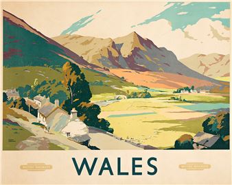 WALES / BRITISH RAILWAYS. 1946. - Frank Sherwin