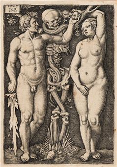 Adam and Eve - Hans Sebald Beham