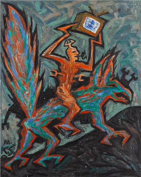 "My TV monster" by Krzysztof Skarbek