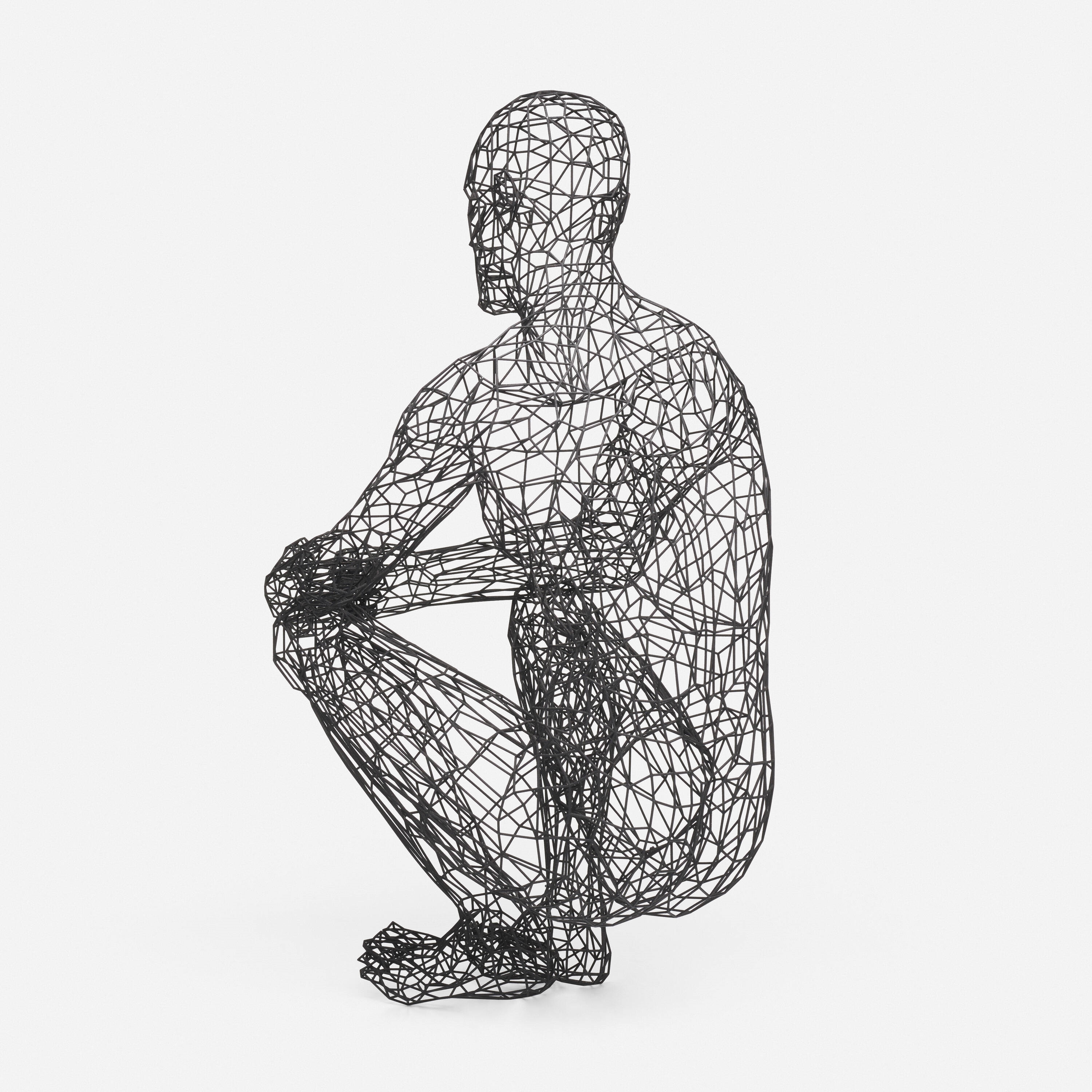 Artwork by Moto Wanagari, Bigger Artist, Made of 3d printed SLS Polyamide