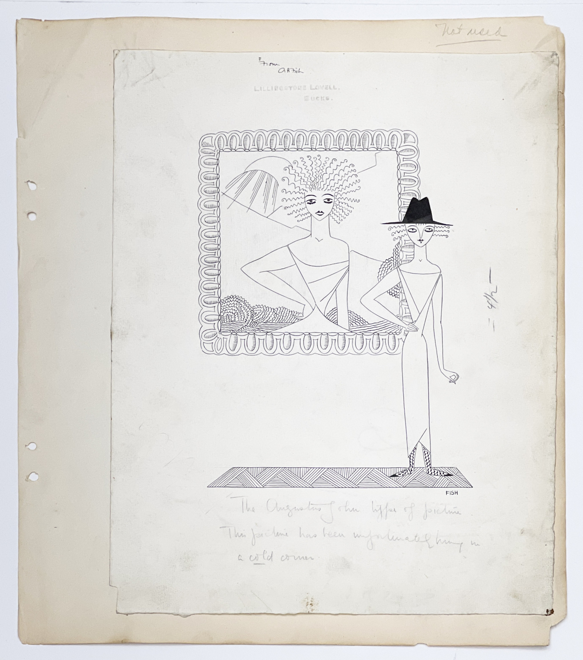 Anne Harriet Fish | Illustrations for Vanity Fair, Group of 6 (1923