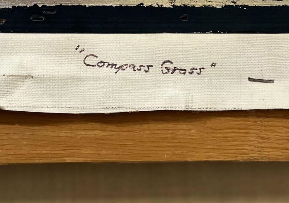 Artwork by Kib Bramhall, Compass Grass, Made of oil on canvas