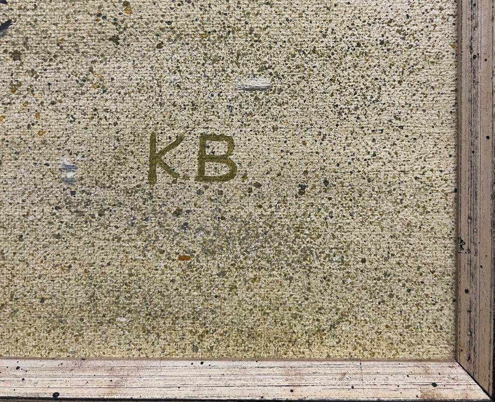 Artwork by Kib Bramhall, Compass Grass, Made of oil on canvas