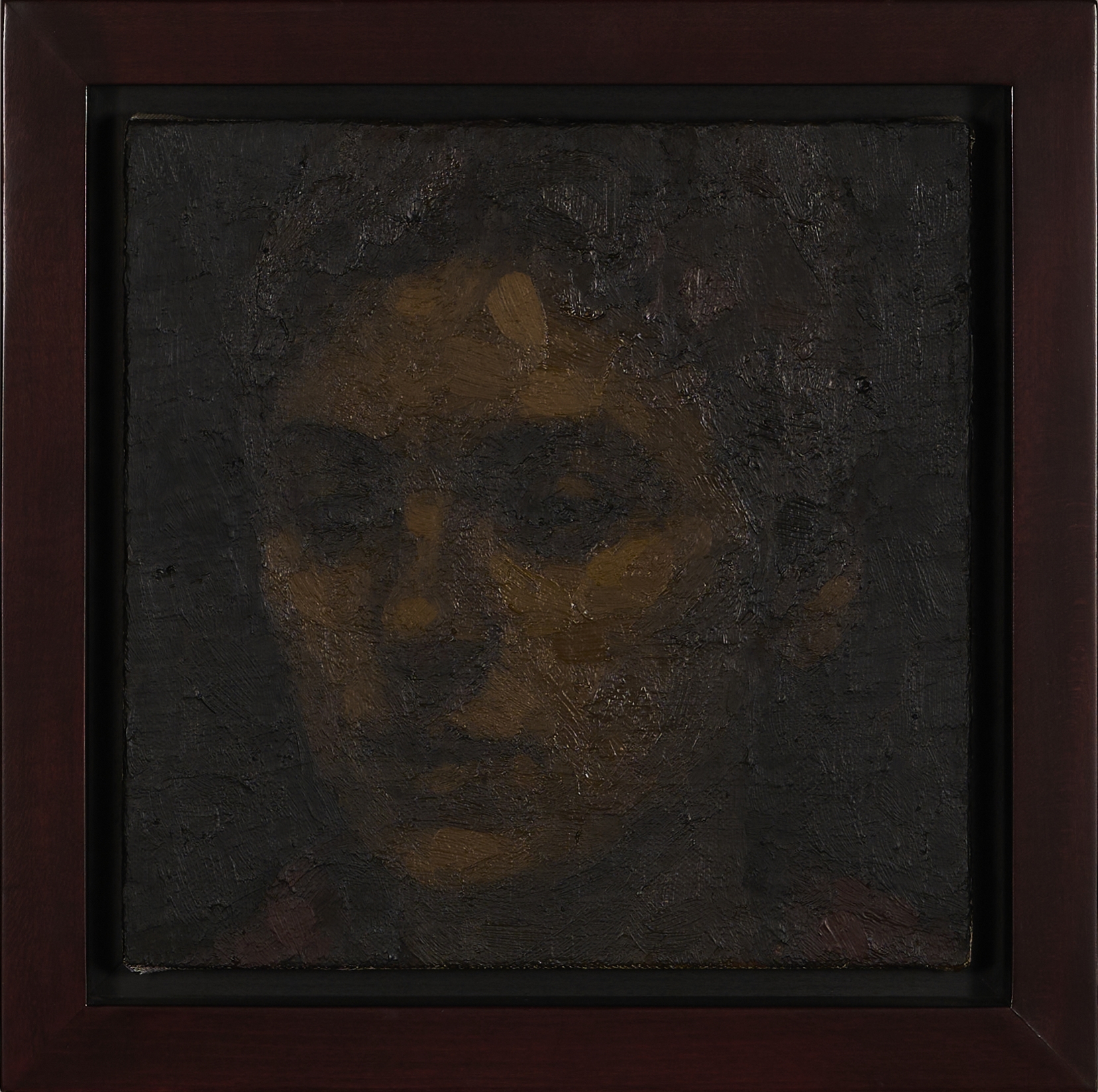 olivier-longpr-portrait-sur-fond-noir-2003-mutualart