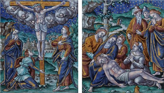 The Crucifixion and The Lamentation - Pierre Veyrier II