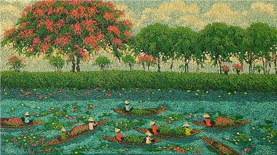 Boats On The River by Joe Armaya, '23