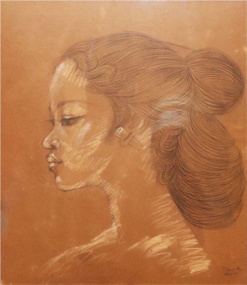 Woman Figure by Setyoko Hadi Sutanto, 1969