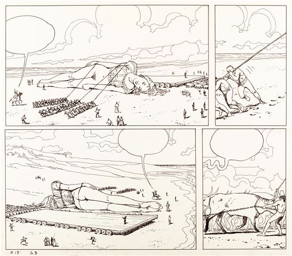 milo-manara-gulliveriana-1996-mutualart