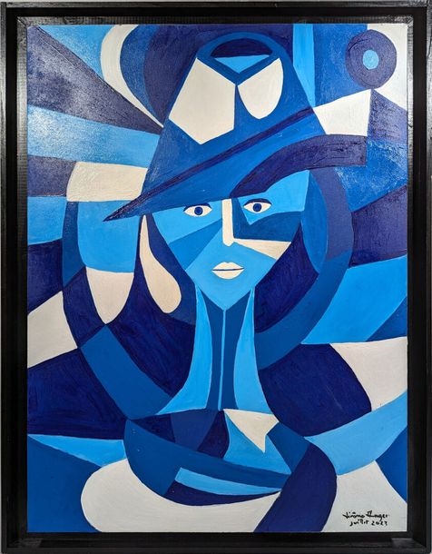 La femme bleue by Jérôme Anger, 2023