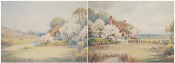 John Reginald Goodman | John Reginald Goodman - Chickens and cottages ...