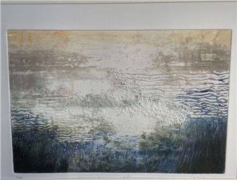 Eaux Tranquilles I; Eaux Tranquilles II; Eaux Tranquilles III; Landscape - Monique Praquin