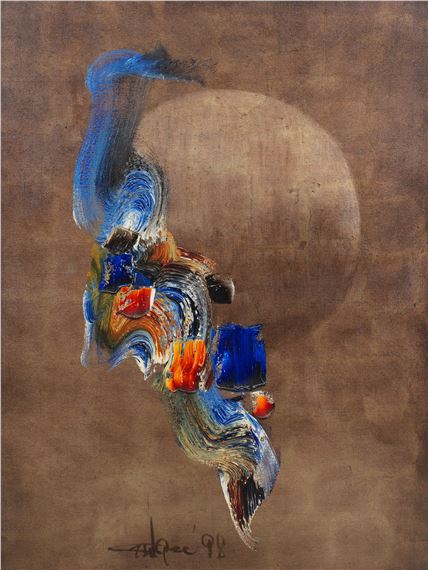 Untitled (Calligraphic) by Ismail Gulgée, 1998