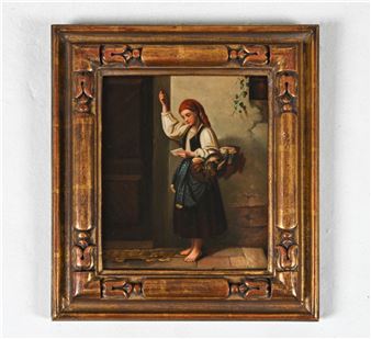 19TH C. FRENCH OIL ON CANVAS, SIGNED L. DUMONT - L. Dumont