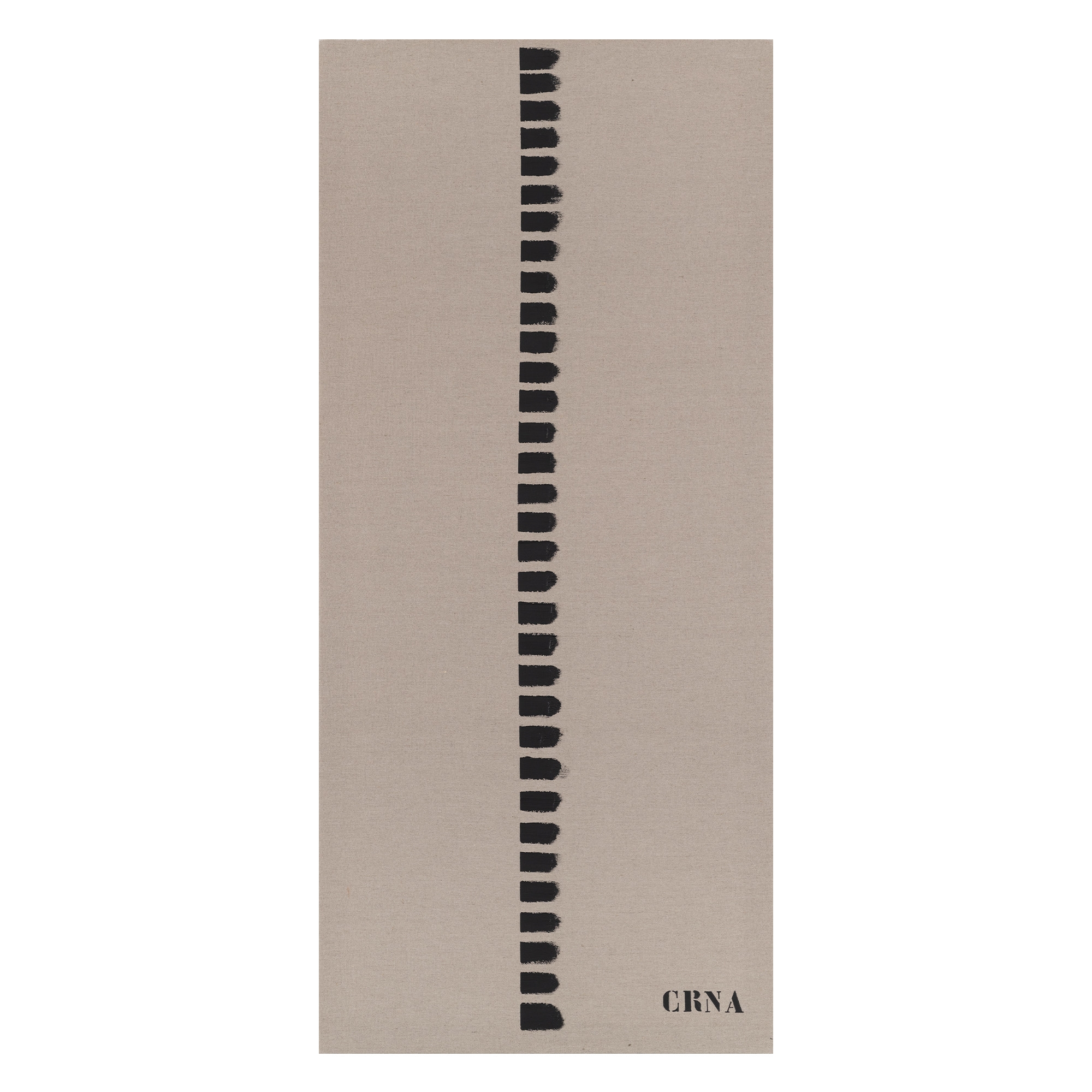 Artwork by Radomir Damnjanovic-Damnjan, Black, Made of Acrylic on canvas