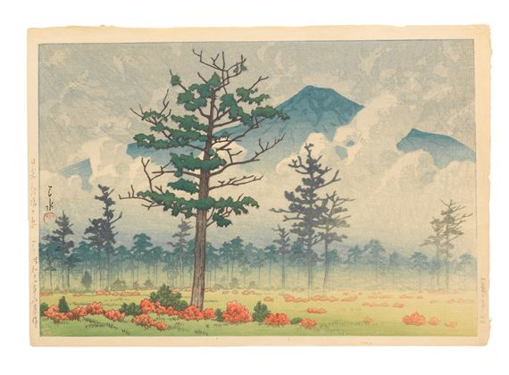 Showa era (1926-1989), dated 1937 by Hasui Kawase, dated 1937