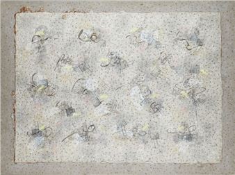 Sárga kompozició 1994. Párizs - Ilona Kiss