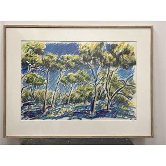 Paysage arboré - Frans van Veen