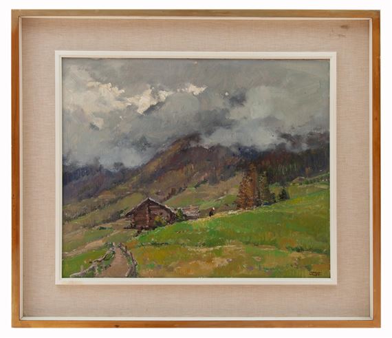 Paesaggio montano by Carlo Musso