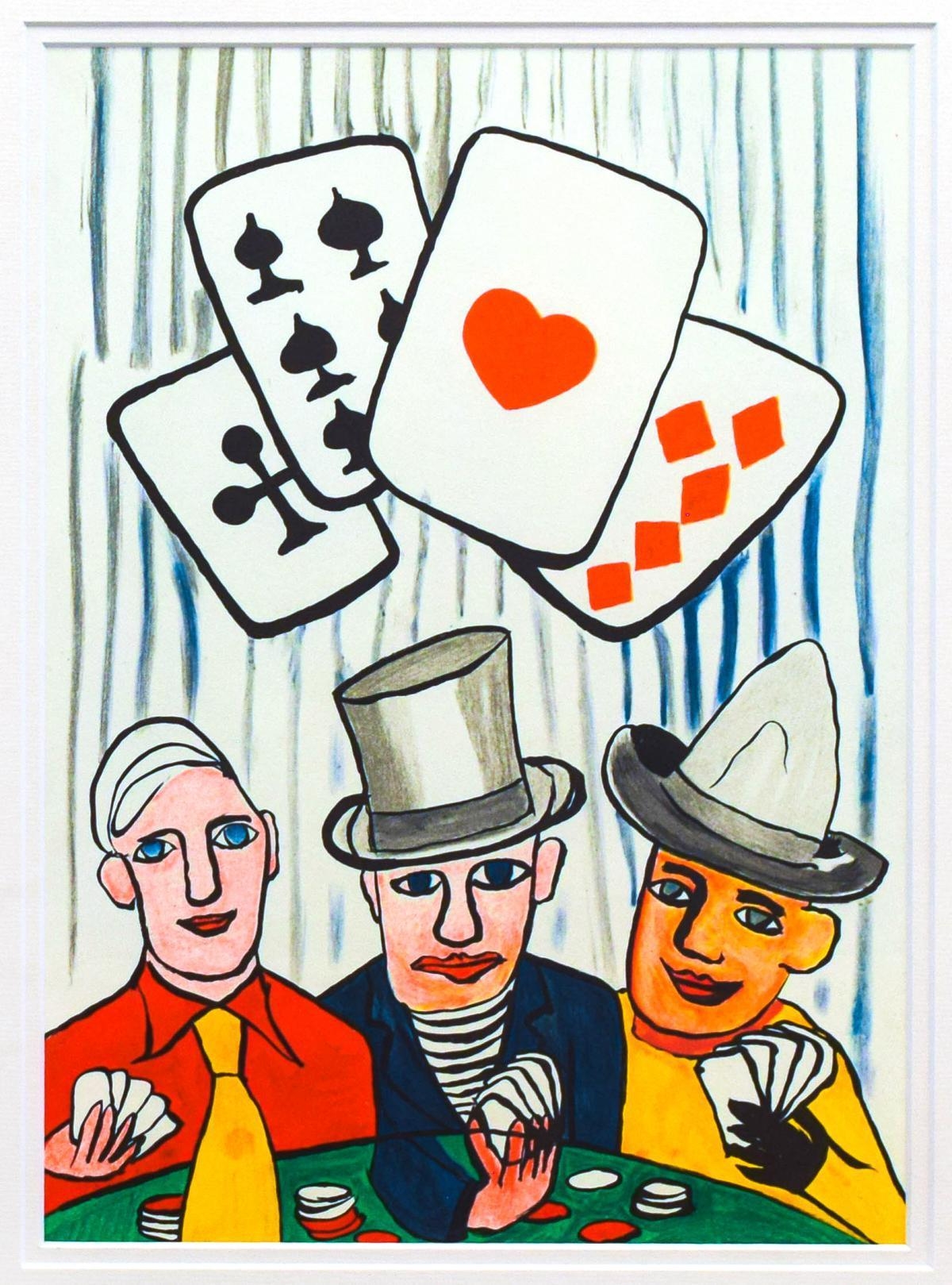les joueurs de carte - Laurent Lepage