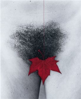 Eva en rojo - Esther Ferrer