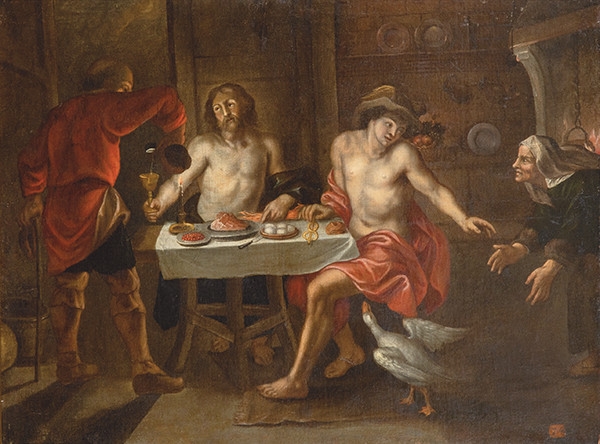 Flemish School 17th Century | Filemón y Baucis | MutualArt