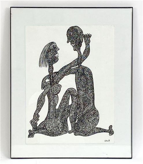 GERARD SENDREY, FRENCH (B. 1928) INK ON PAPER