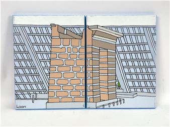 LAAN IRODJOJO, INDONESIAN/DUTCH (B. 1969) DIPTYCH - Laan Irodjojo