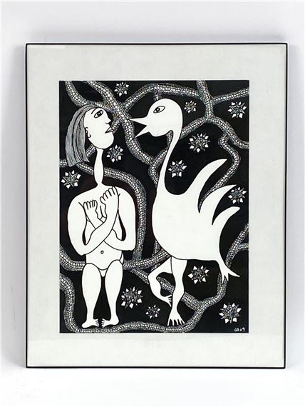 GERARD SENDREY, FRENCH (B. 1928) INK ON PAPER by Gérard Sendrey, 1928