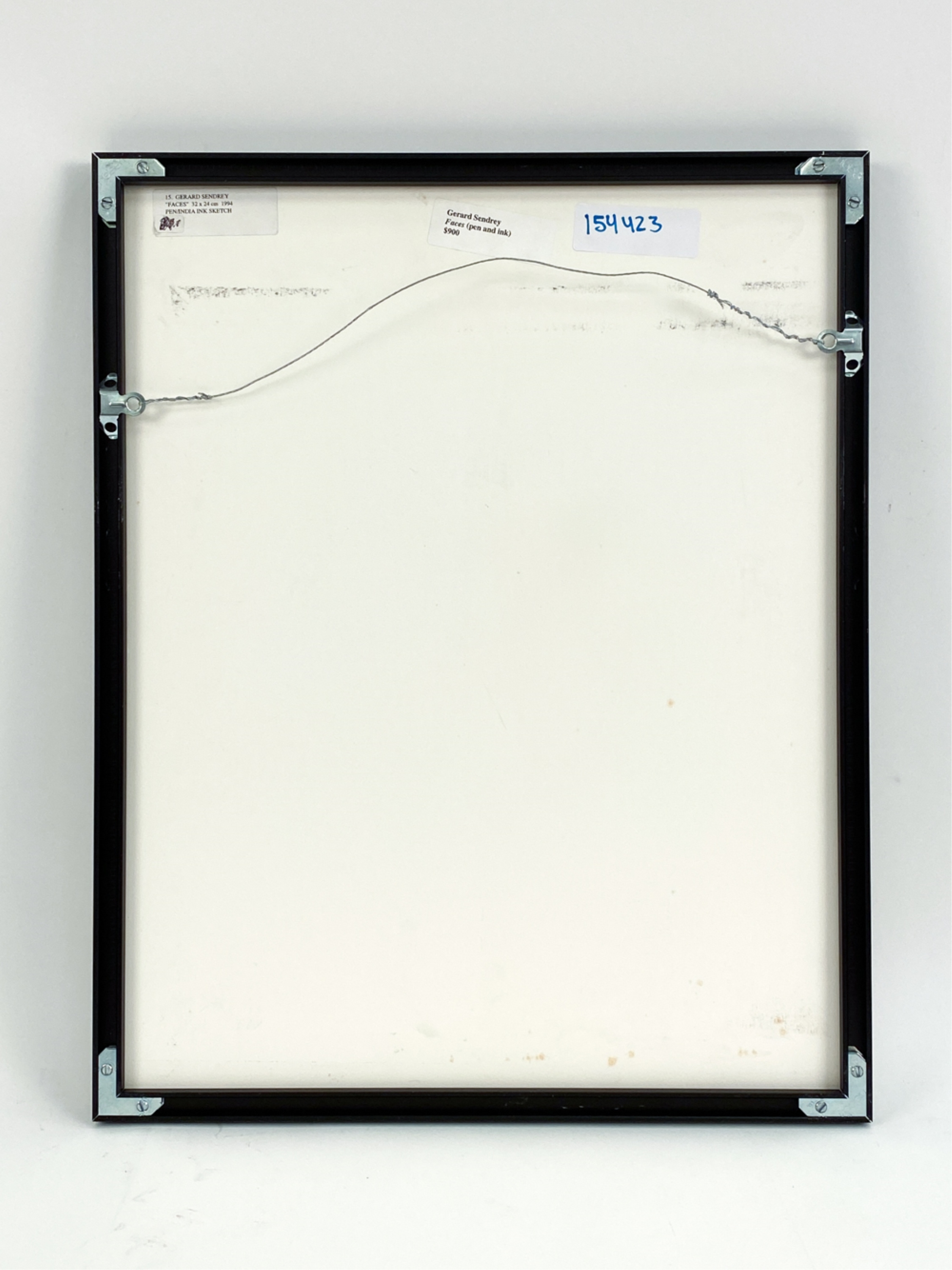 Artwork by Gérard Sendrey, Abstracted ink on paper, Made of ink on paper