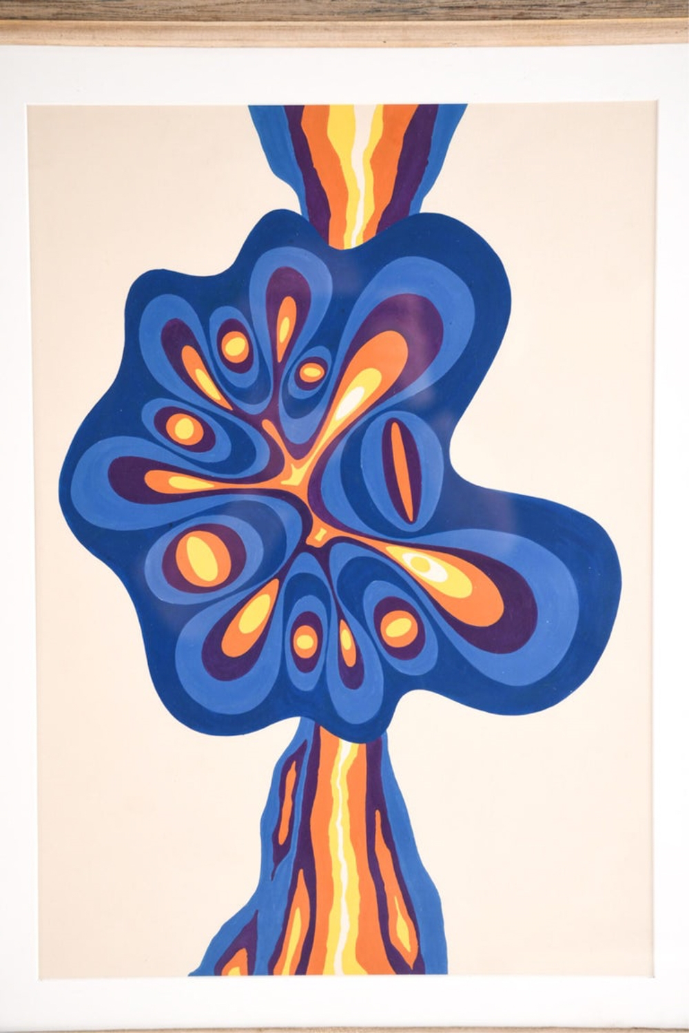 Artwork by Robert Magnat, Untitled, Made of GOUACHE PAINTING