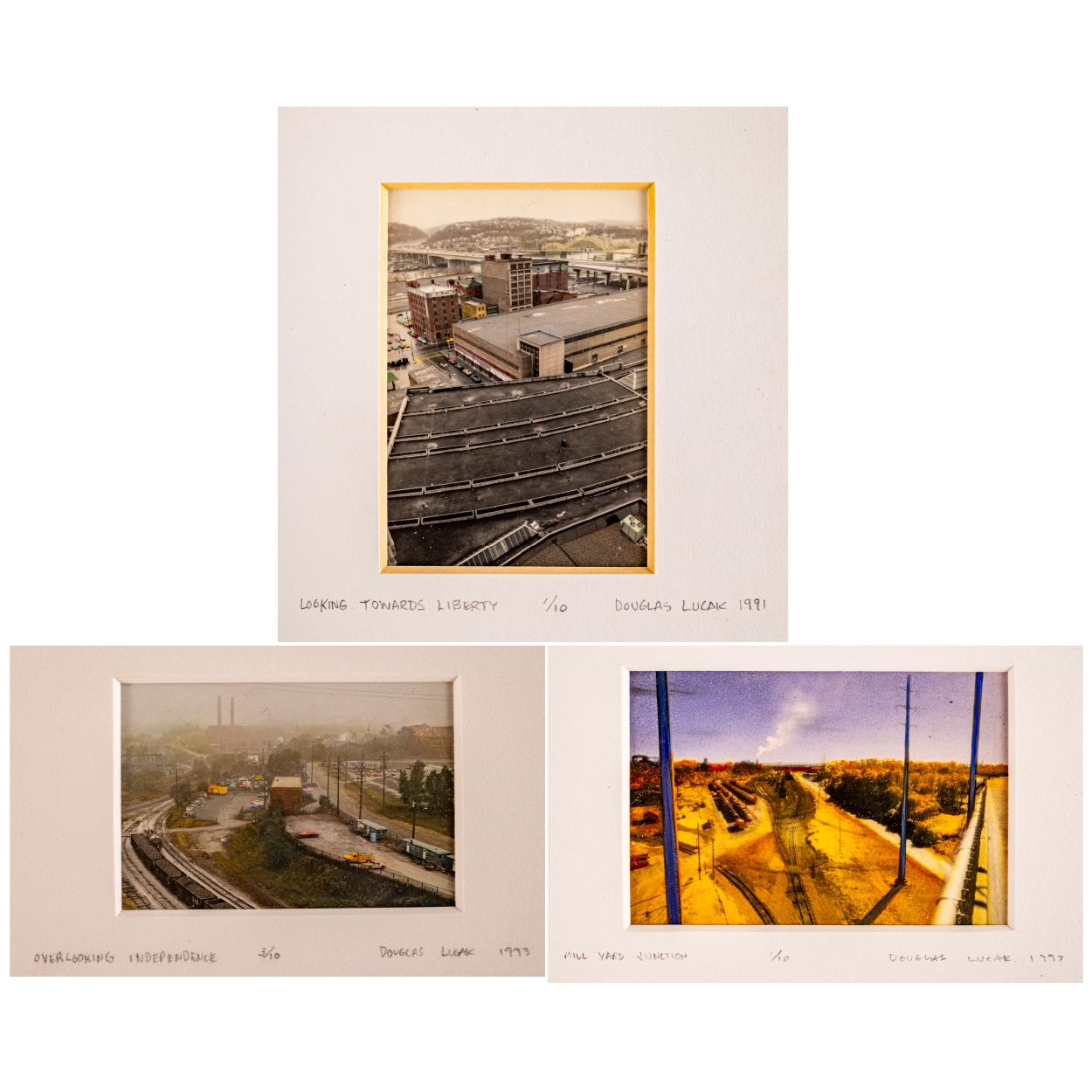 Douglas Lucak | Mill Yard Junction/Looking Towards Liberty/Overlooking ...