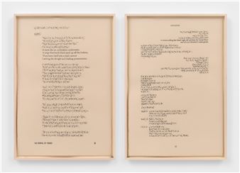 Bethany Collins: Undercurrents - Alexander Gray Associates, New York