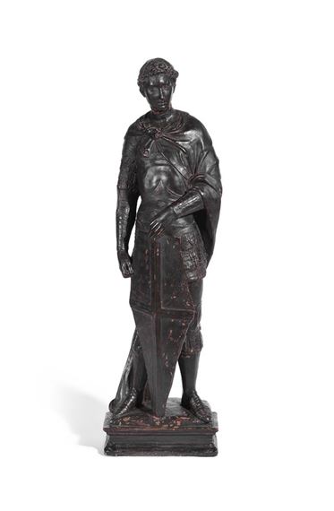 AFTER DONATELLO (1386-1466) A TERRACOTTA FIGURE OF SAINT GEORGE by Donatello, 19TH CENTURY