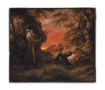 TRAVELLERS AT REST - John Cranch